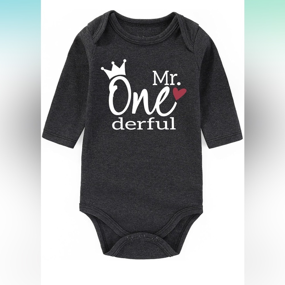 Mr One Outfit Baby First Birthday Outfit Boy Baby Clothes